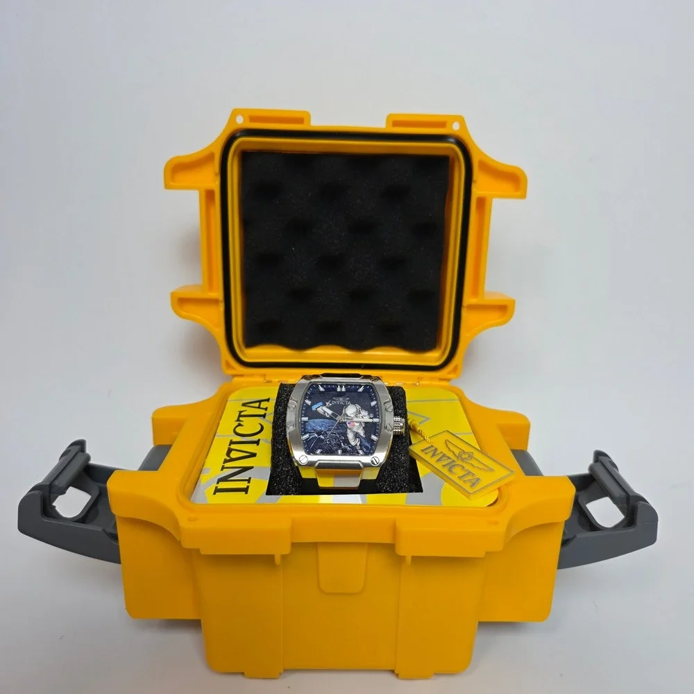 Invicta S1 Rally Moonlander Men's Watch 43mm Black 50643 New Diver Box Included